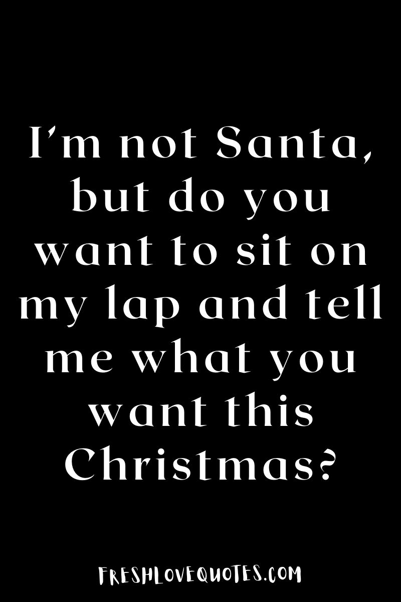 100+ Best Christmas Pick Up Lines