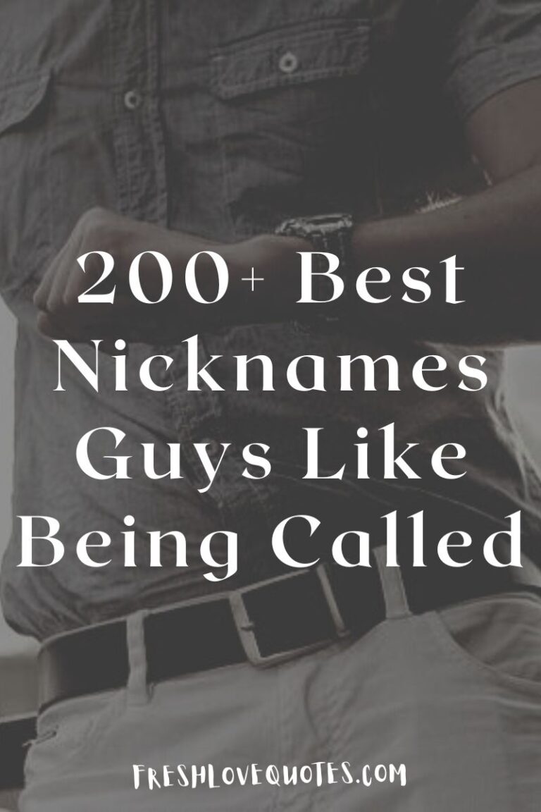 Best Nicknames Guys Like Being Called