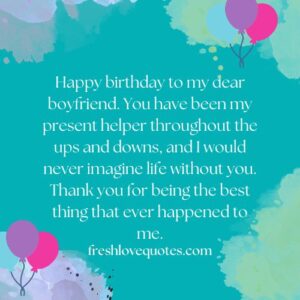 200+ Best Birthday Wishes for a Boyfriend | Fresh Love Quotes