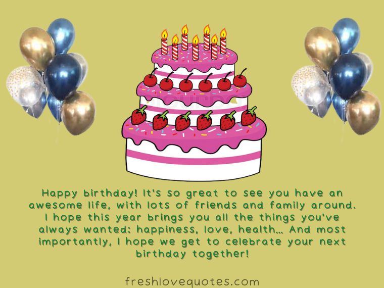 Happy Birthday Wishes for Someone Special