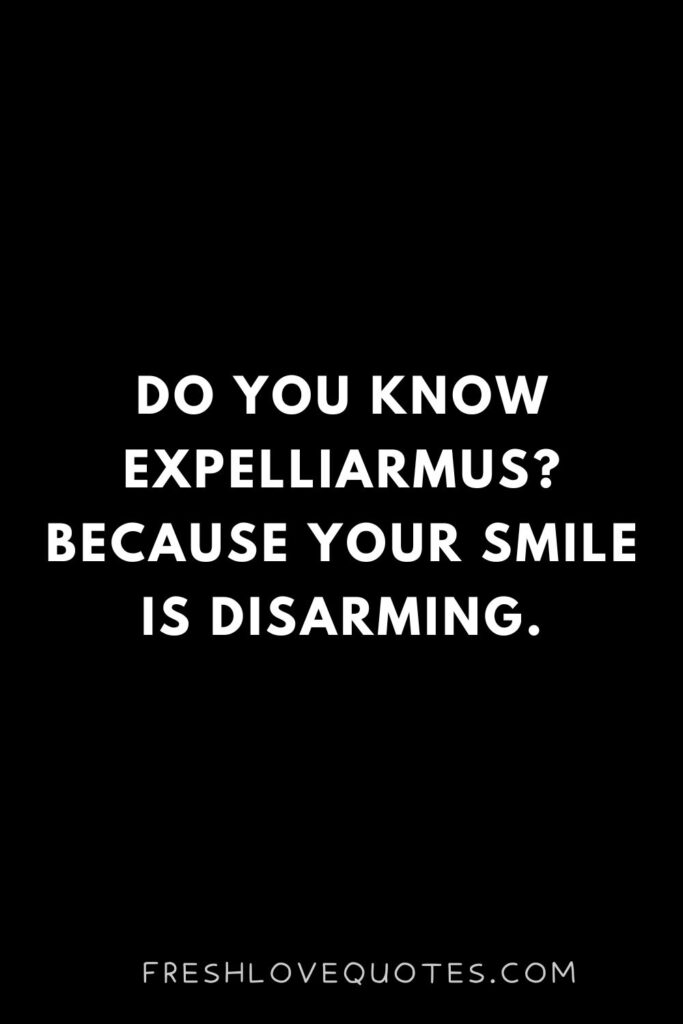 Flirty Smile Pick Up Lines